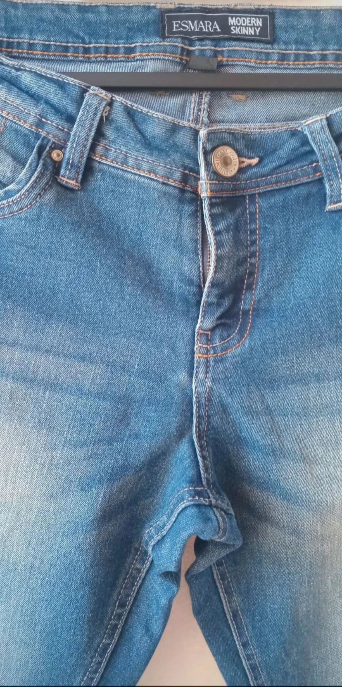 Jean Skinny ESMARA feminino-Tamanho 44-excelente estado – photo 3